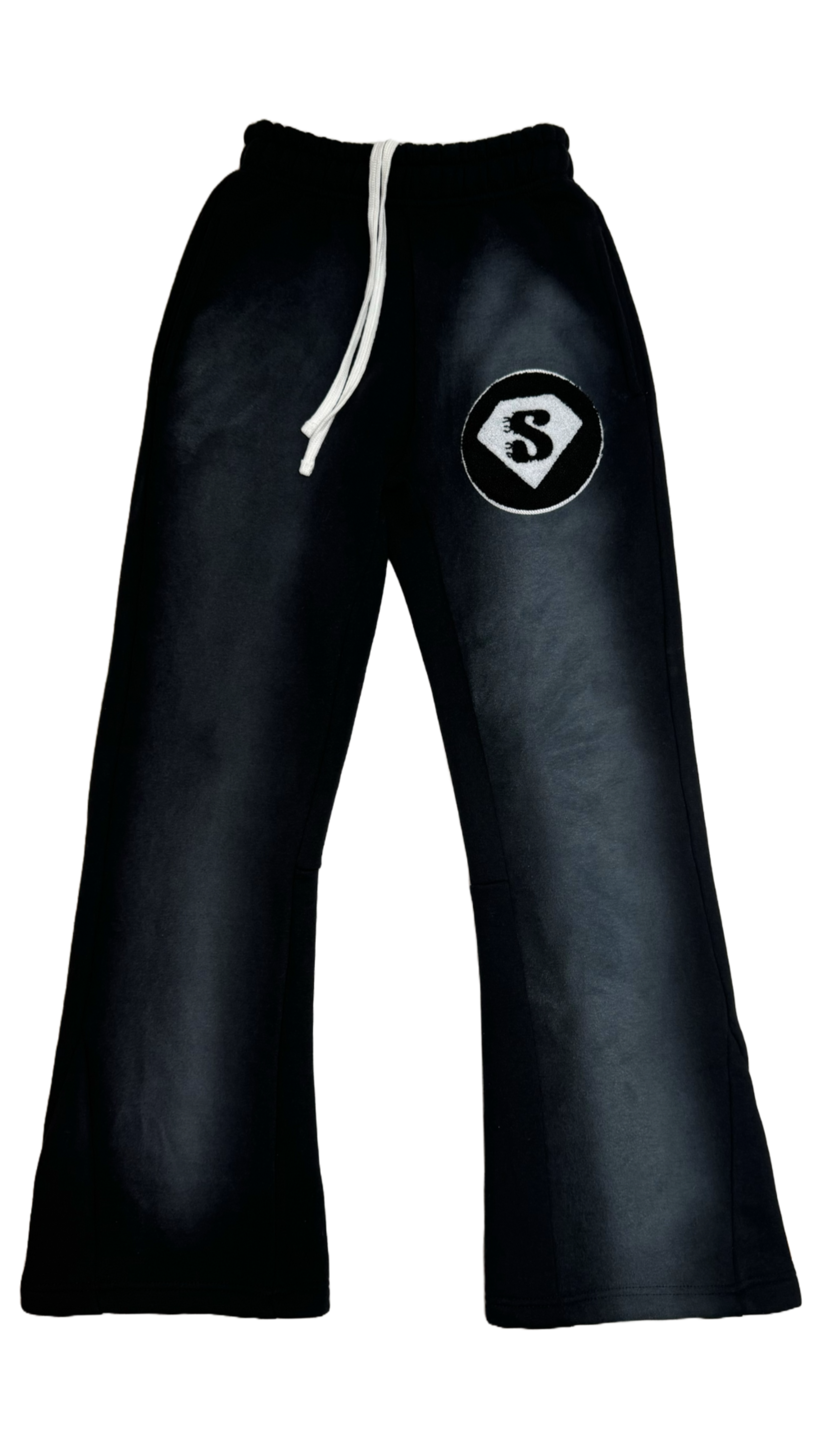 VVSCHAINZ Flare Streetwear Pants – Black