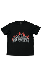 VVSCHAINZ Graphic Flame Tee - Black