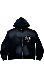 VVSCHAINZ Basic Zip Hoodie – Black